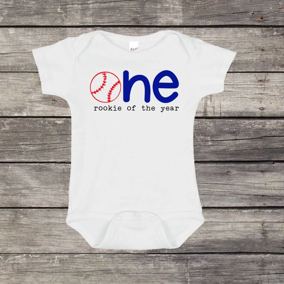 rookie of the year baby shirt